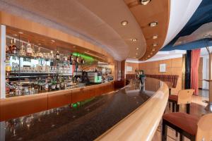 Lounge nebo bar v ubytování Hotel Meerane