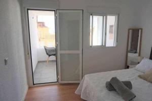 Posteľ alebo postele v izbe v ubytovaní Playa y Naturaleza Estepona