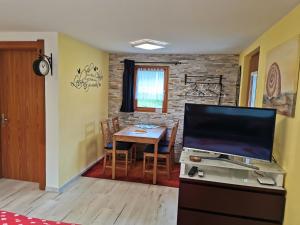 TV o dispositivi per l'intrattenimento presso Studio mit traumhafter Aussicht