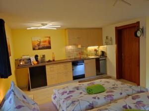 Cucina o angolo cottura di Studio mit traumhafter Aussicht
