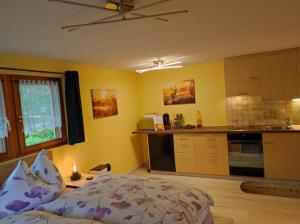 Cucina o angolo cottura di Studio mit traumhafter Aussicht