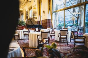 Posezení v ubytování Hotel Moskva