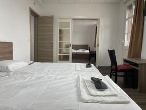 Hotel da Luca客房内的一张或多张床位
