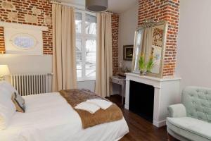 Postel nebo postele na pokoji v ubytování Maison-76