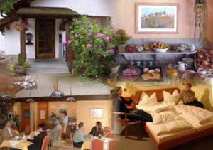 Posezení v ubytování Hotel am Wald