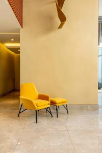 Istumisnurk majutusasutuses Brickell Apart Hotel