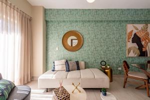 Istumisnurk majutusasutuses Brickell Apart Hotel