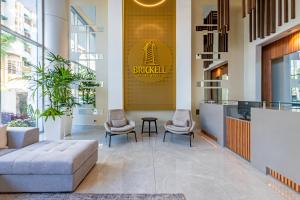 Istumisnurk majutusasutuses Brickell Apart Hotel
