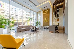 Istumisnurk majutusasutuses Brickell Apart Hotel