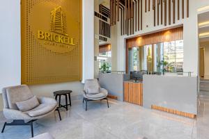Vstupní hala nebo recepce v ubytování Brickell Apart Hotel + 37 fotografií