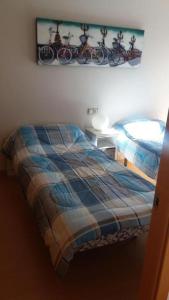 Cama o camas de una habitación en Apartamento SALVADOR