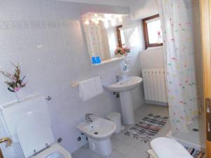 Koupelna v ubytování Agriturismo la Casetta