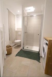 Kúpeľňa v ubytovaní appartement F2 PORTICCIO Proche plage + 9 fotografií