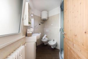 Koupelna v ubytování CASA PARE' B&B