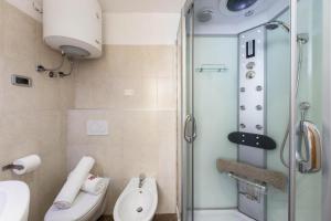 Koupelna v ubytování CASA PARE' B&B
