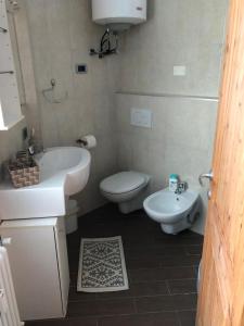 Koupelna v ubytování CASA PARE' B&B