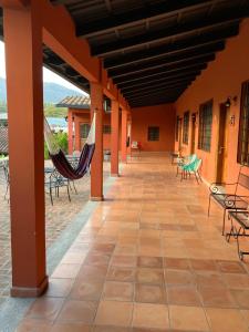 Istumisnurk majutusasutuses La Casa de Cafe Bed and Breakfast