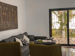 Area soggiorno di La Baraka, extravagant villa for 8 with pool in Saly
