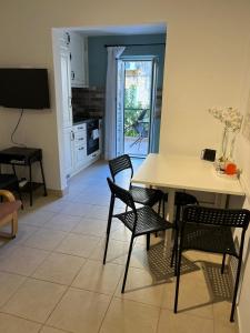 A television and/or entertainment centre at Cozy Corfiot house
