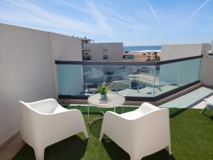 Część wypoczynkowa w obiekcie Mint Deluxe Cotillo I by Sea You There Fuerteventura- Seaviews
