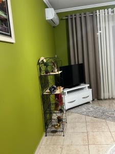 TV a/nebo společenská místnost v ubytování Downtown Retreat "Spiranca"