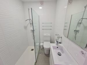 A bathroom at CASA SOL by Maria