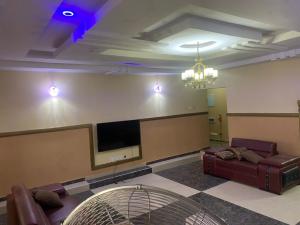 IlesaS&Y Apartment的配有沙发和平板电视的客厅