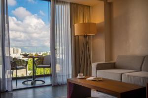 Posezení v ubytování Hive Cancun by G Hotels