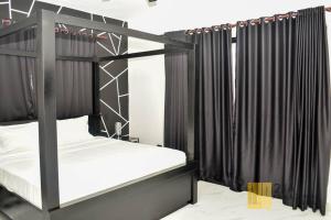 Postel nebo postele na pokoji v ubytování Modern Villa at Sosua Ocean Village