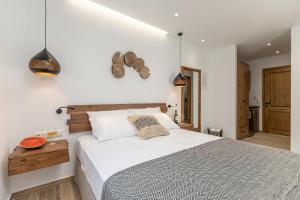 Galazia Boutique Apartments客房内的一张或多张床位