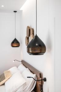 Galazia Boutique Apartments客房内的一张或多张床位