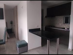 Kuchyň nebo kuchyňský kout v ubytování APARTAMENTO EN FLANDES