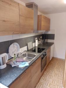 Cucina o angolo cottura di Ferienwohnungen Zechmeister