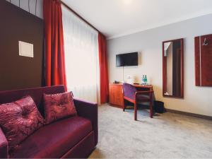 Telewizja i/lub zestaw kina domowego w obiekcie Hotel Chmielna Warsaw