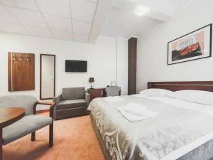 Telewizja i/lub zestaw kina domowego w obiekcie Hotel Chmielna Warsaw