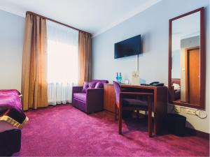 Telewizja i/lub zestaw kina domowego w obiekcie Hotel Chmielna Warsaw