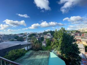 a view of the city from the roof of a building at Petit Dyamant in Pointe-à-Pitre