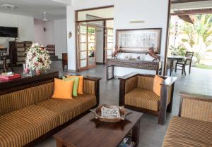 Posezení v ubytování IMAGINE Villa Hotel