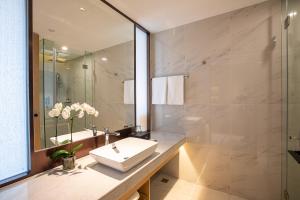Koupelna v ubytování Metropark Hotel Hongqiao Shanghai