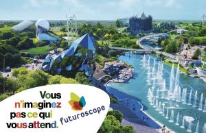 an artist rendering of the proposed water park in the magic kingdom at Gites De la Cour au Grenier in Chauvigny