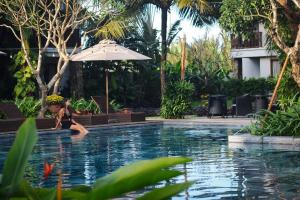 Der Swimmingpool an oder in der Nähe von Hoi An Eco Lodge & Spa
