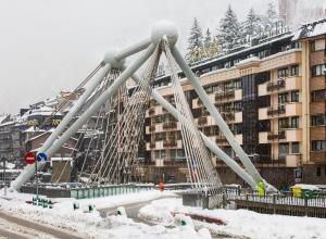 Hotel Màgic Andorra að vetri til