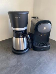 Kemudahan buat kopi dan teh di Maison de Quarreux