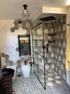 A bathroom at Eco Home