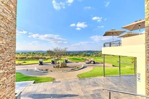 a view of the courtyard of a building at Estate Lifestyle+Inverter+Wi-Fi in Roodepoort