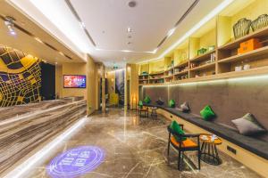 Posezení v ubytování Atour Hotel Shanghai Lujiazui Babaiban
