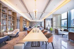 Posezení v ubytování Atour S Shenzhen Nanshan