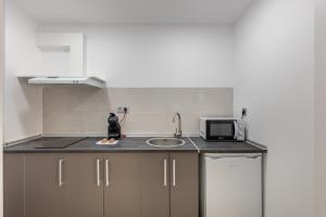 Kuchyňa alebo kuchynka v ubytovaní Apartamentos Realejo Granada Centro 3000