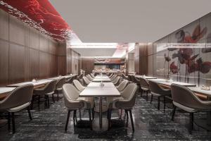 Restoran ili drugo mesto za obedovanje u objektu Atour Hotel Changsha Pedestrian Street IFC Center