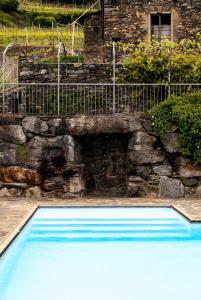 Bazén v ubytování VILLA DEL LUPO: Crown of The Valtellina nebo v jeho okolí